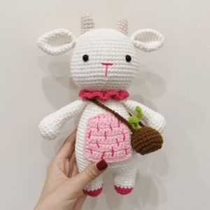 Crochet sheep handmade stuffed